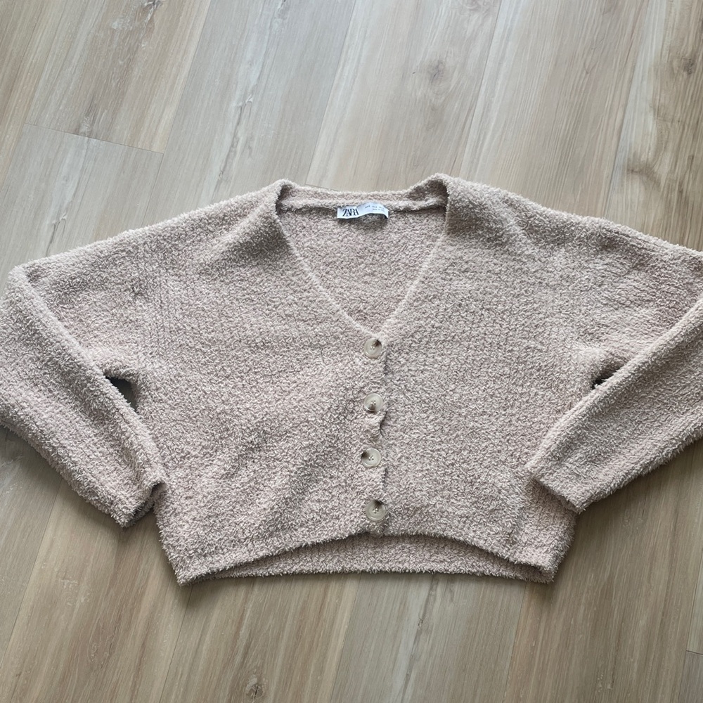 Zara cropped cardigan